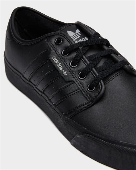 adidas black colour shoes|adidas all black men's shoes.